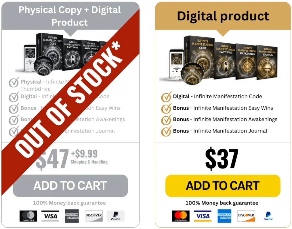 Infinite Manifestation Code-add-to-cart